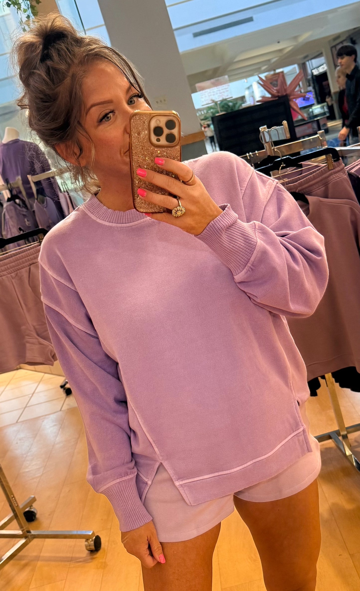 Lavender Crush Sweatshirt