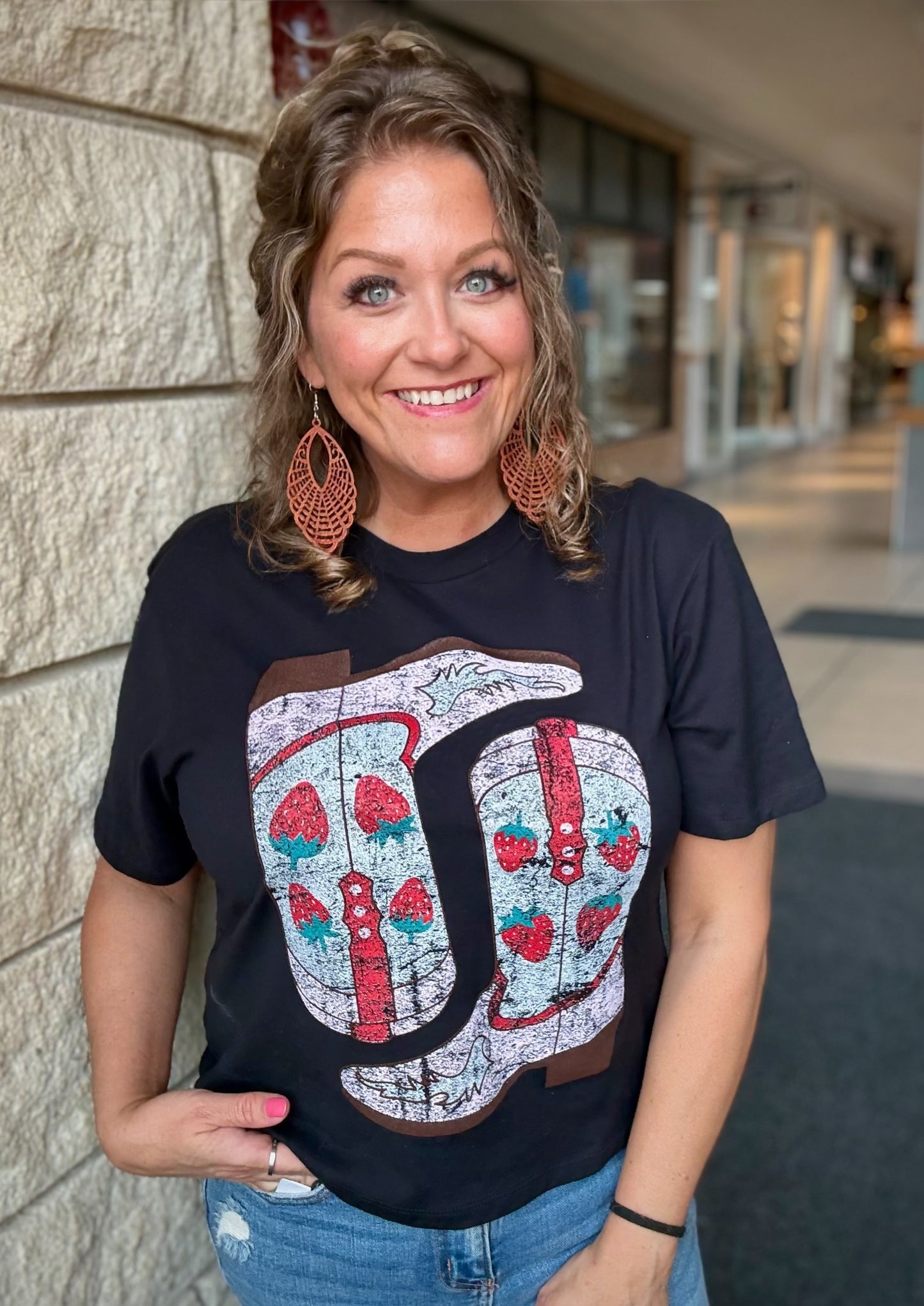 Berry Sweet Cowgirl Tee