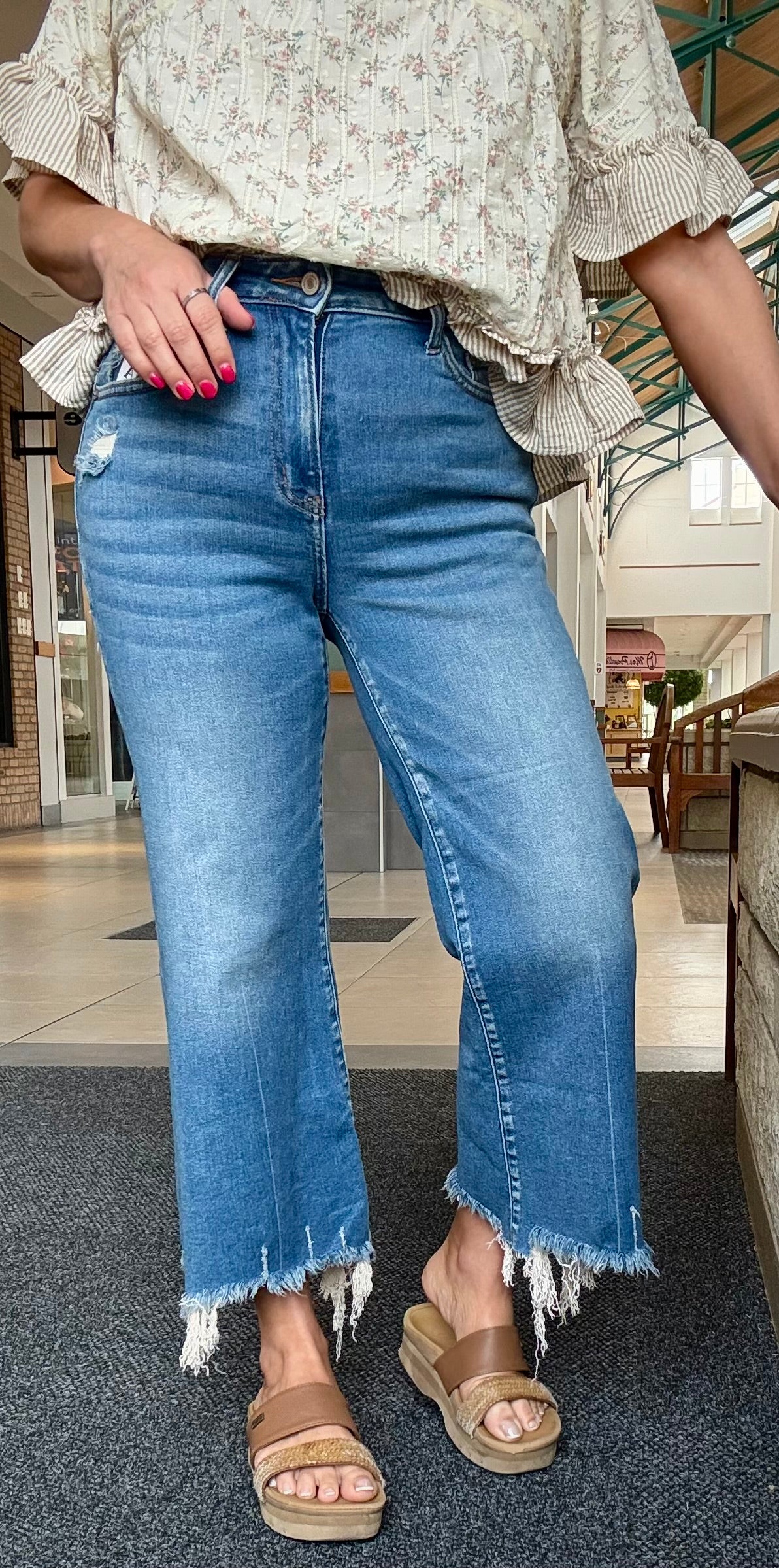 Silver Moon Straight Jeans