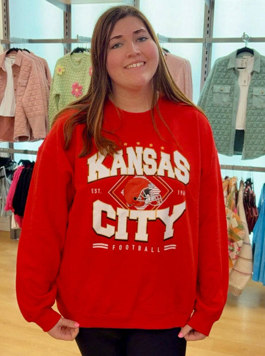 "Red Football" Sweatshirt