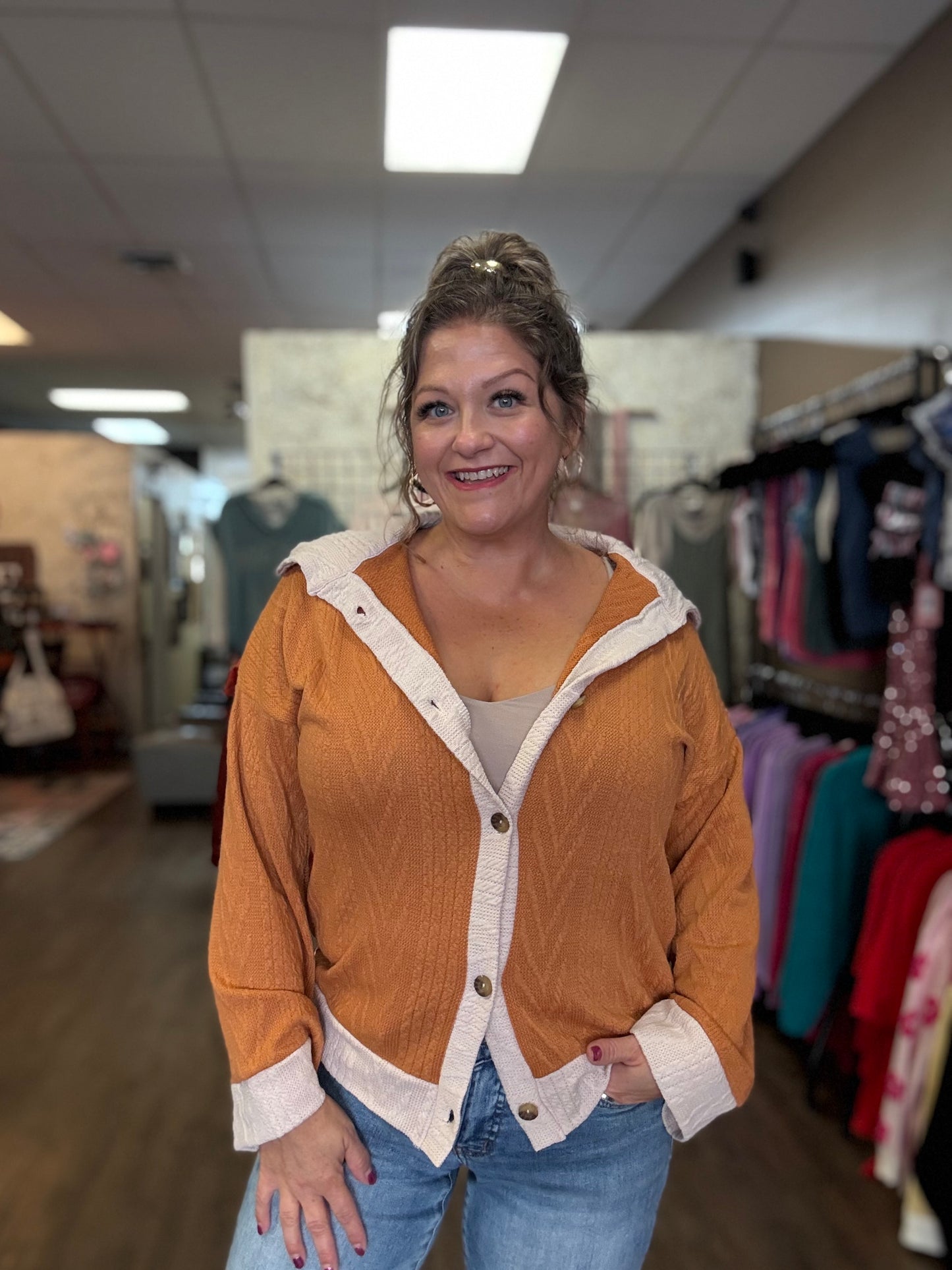 Kandice Cable Knit Cardigan