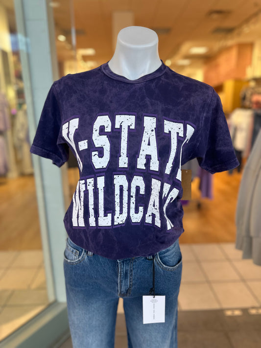 Wildcats Dark Colorblast  Tee