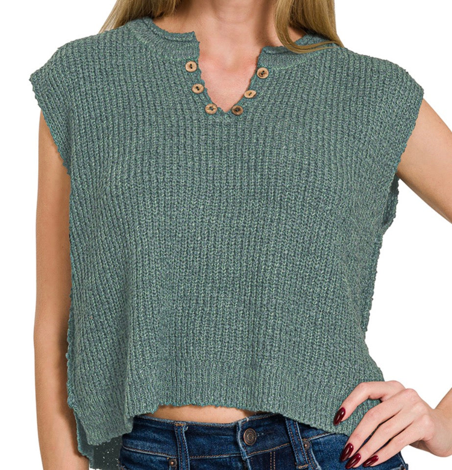 Effortless Layer Knit Vest