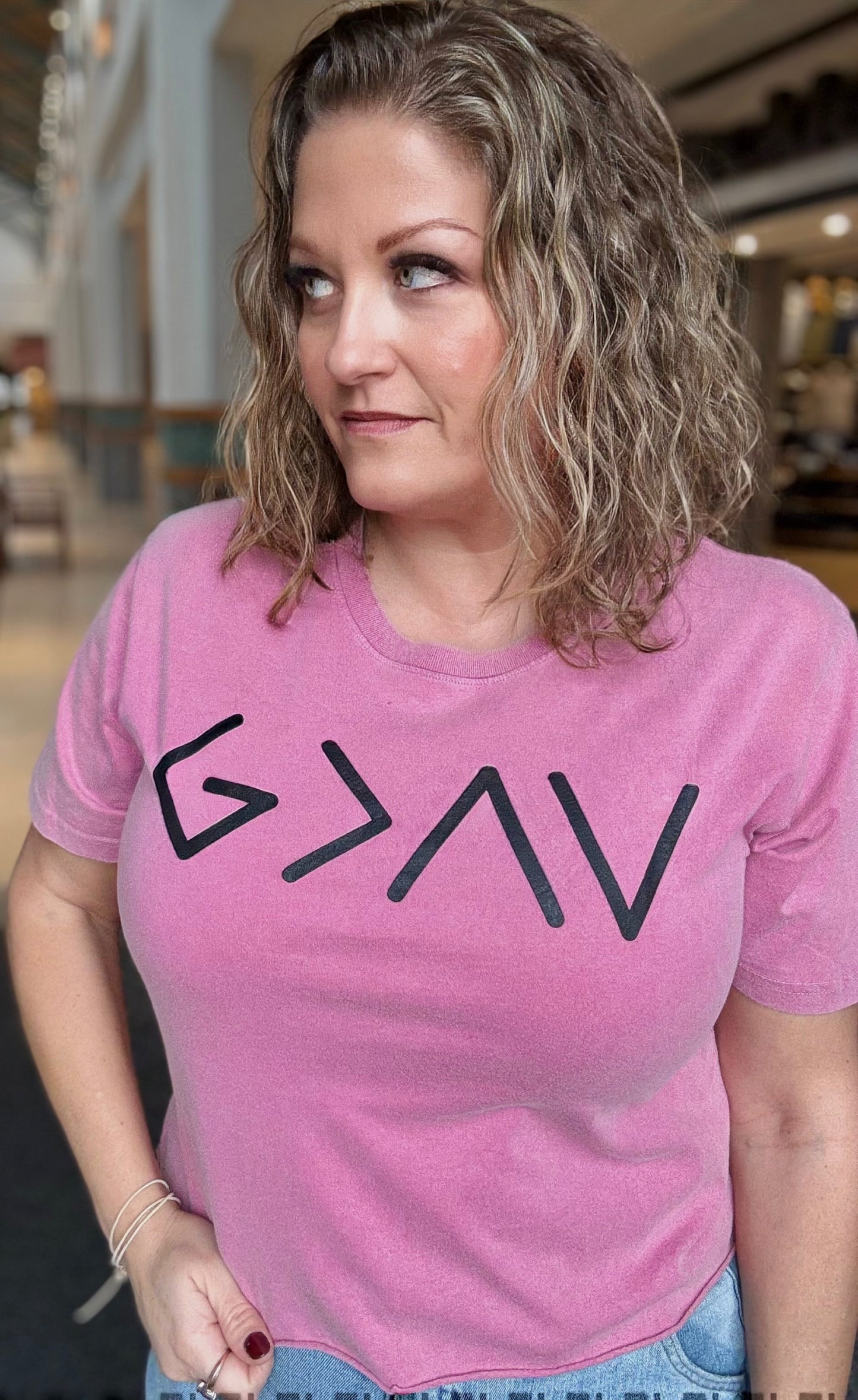 God Is Greater Than Highs And Lows Graphic Top
