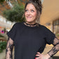Round Neck Knitted T-Shirt