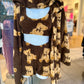 Cozy Fleece 3 Piece Cardigan Pajama Set