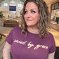 Saved By Grace Graphic Top