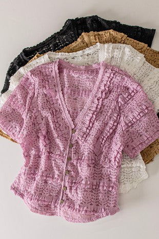 Sweet Romance Tiered Top