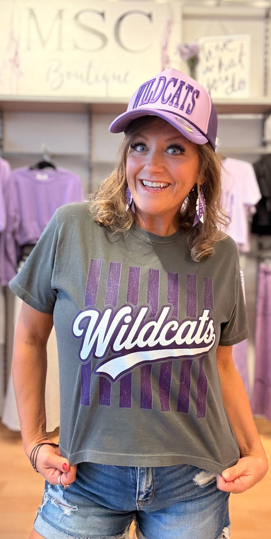 Purple Pride Stripe Tee