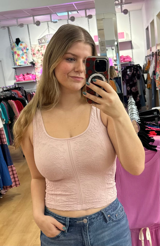 Two Ways Lace Reversible Top