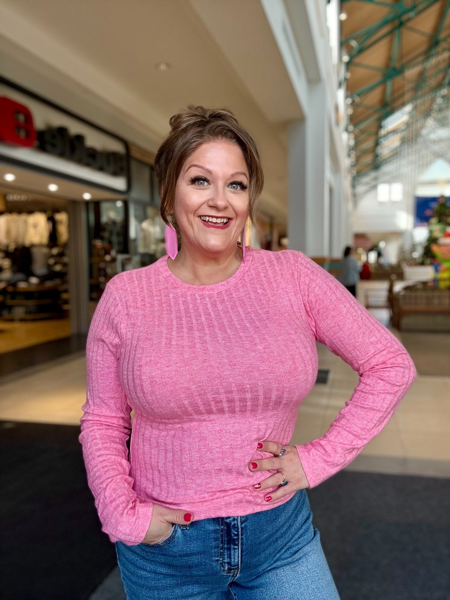 Sweet & Simple Rib Long Sleeve