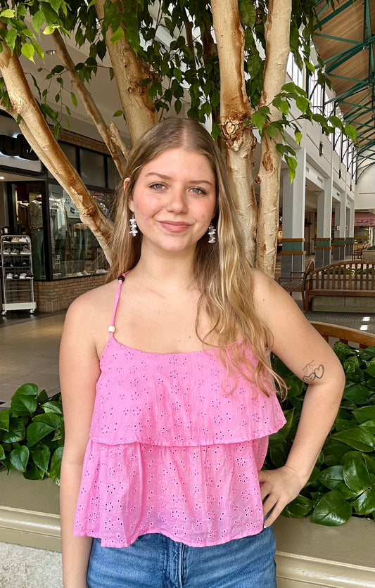 The Flora Tiered Top
