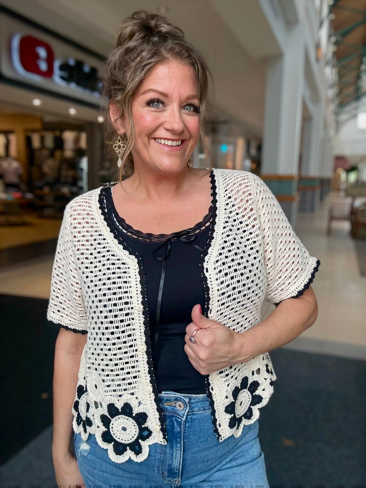 Golden Hour Crochet Top