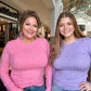 Sweet & Simple Rib Long Sleeve