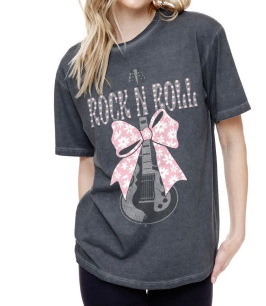 Lace & Leather Graphic Tee