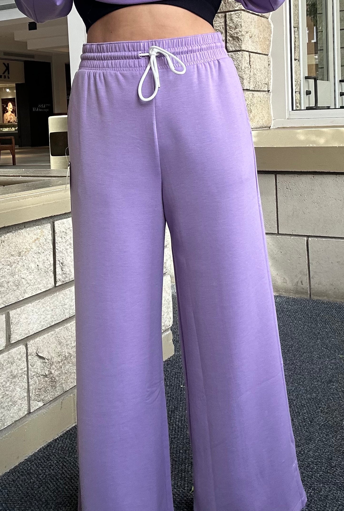 Lavender Scuba Lounge Pants
