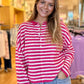Varsity Stripe Cardigan