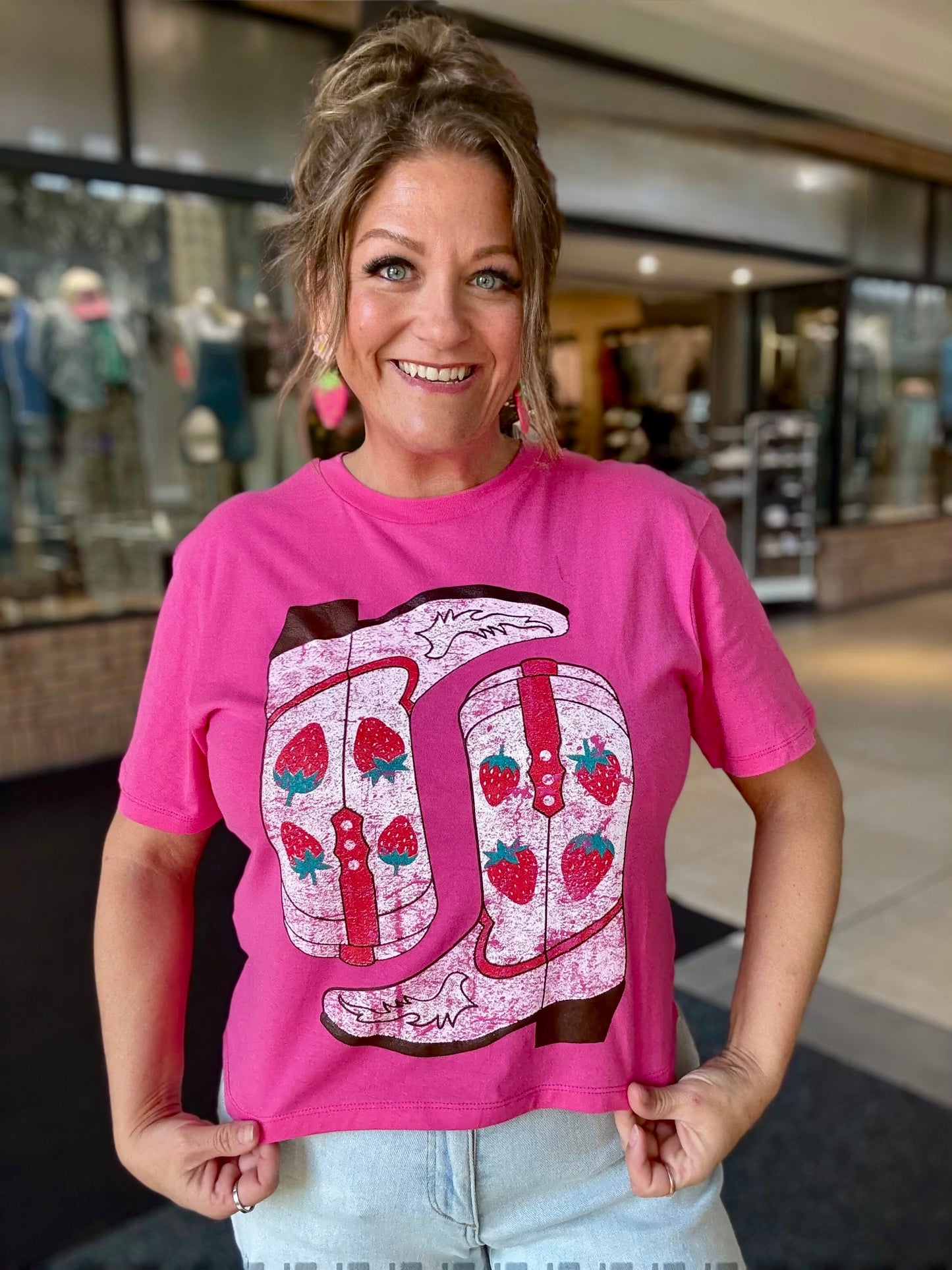 Berry Sweet Cowgirl Tee