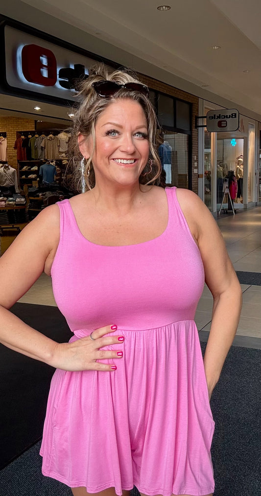 Double Take Tank Romper