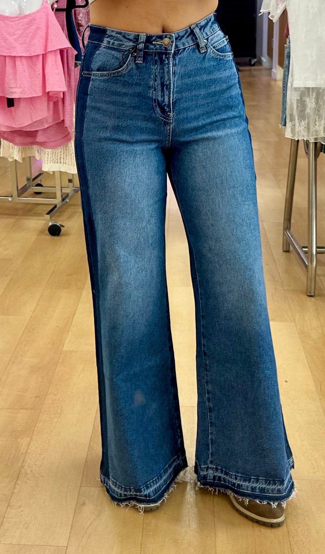 Wild Side Panel Jeans