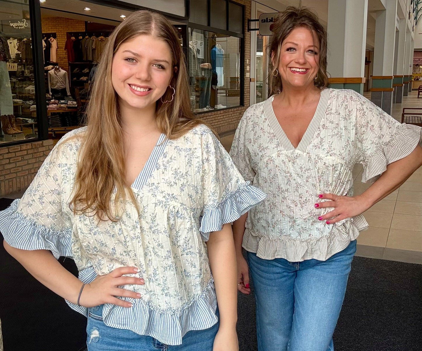 Garden Party Floral Top