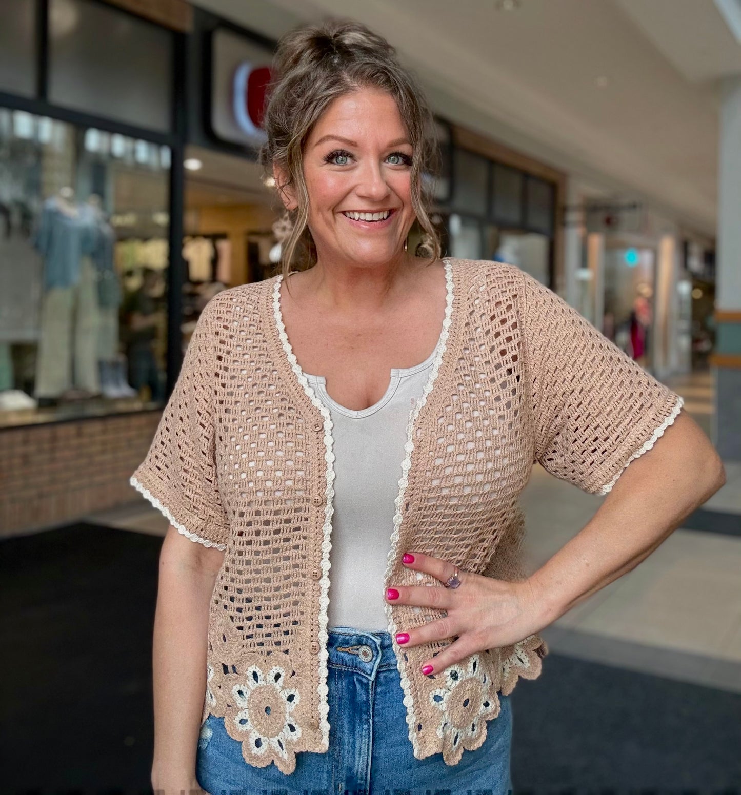 Golden Hour Crochet Top