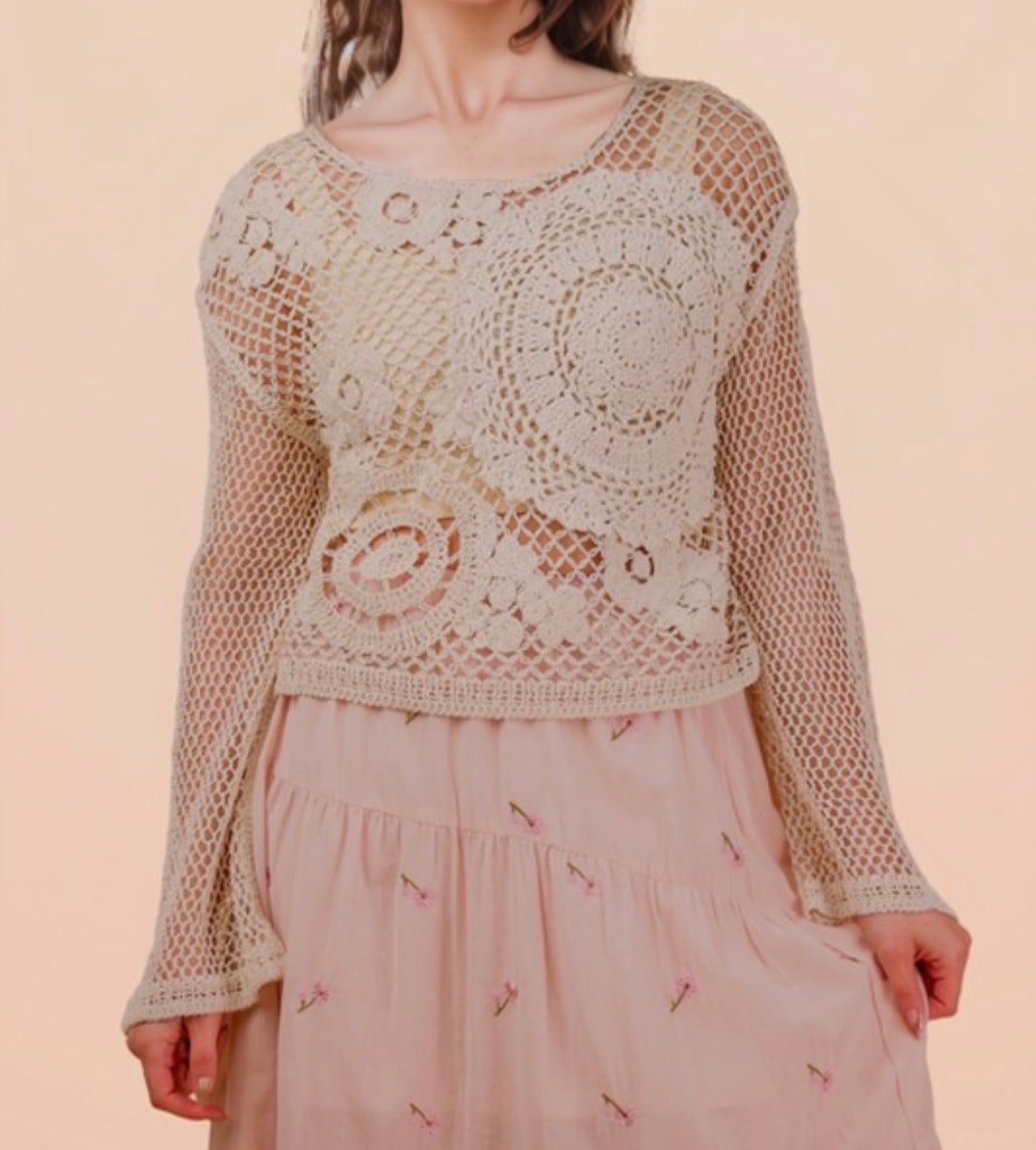 Boho Honey Knit Top