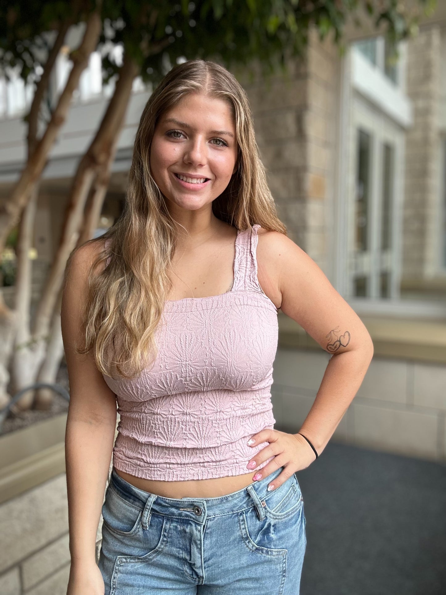 Garden Muse Square Neck Tank
