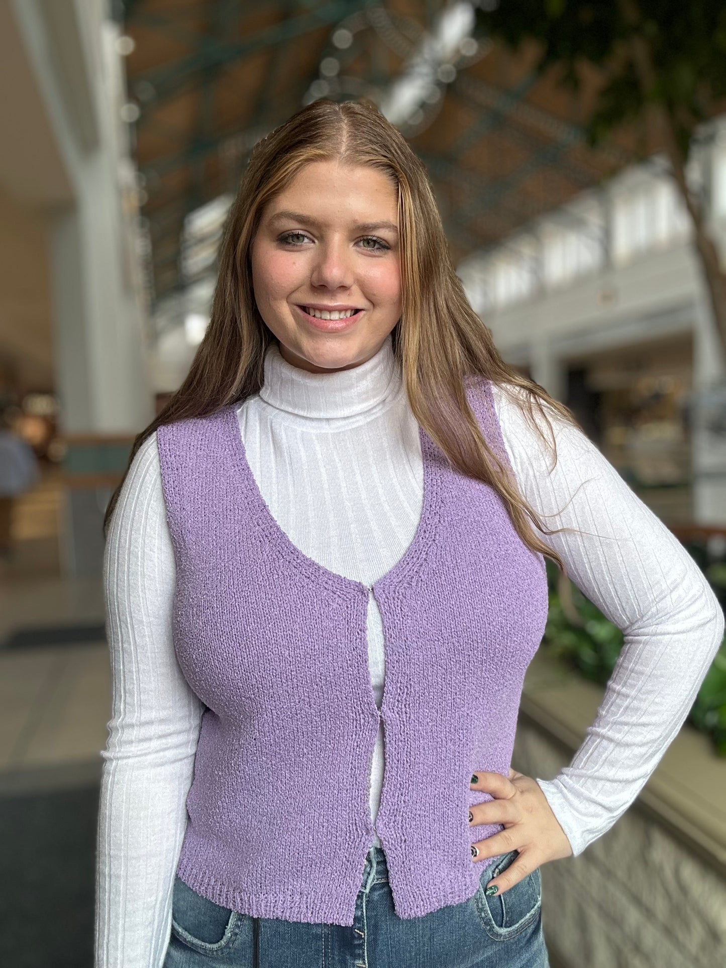 Hook & Eye Sweater Vest