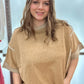 oversized washed short sleeve t-shirt