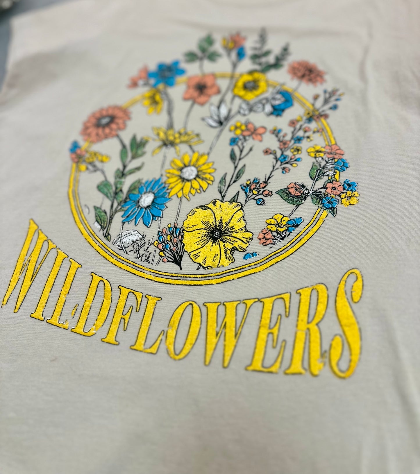 Wildflowers Vintage Graphic Tee