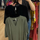 ZENANA V-Neck Blouse
