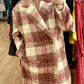 Warm mix rose long coat
