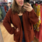 Waffle cardigan with pockets