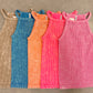 Stone Washed Ribbed Seamless Cami Top