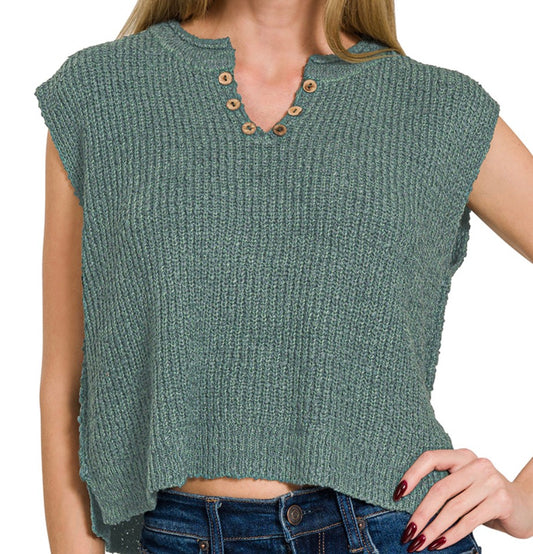 Effortless Layer Knit Vest