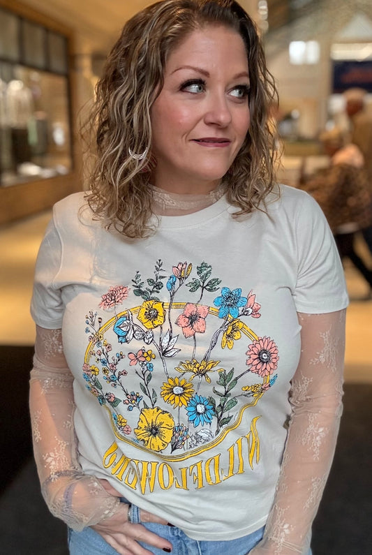 Wildflowers Vintage Graphic Tee