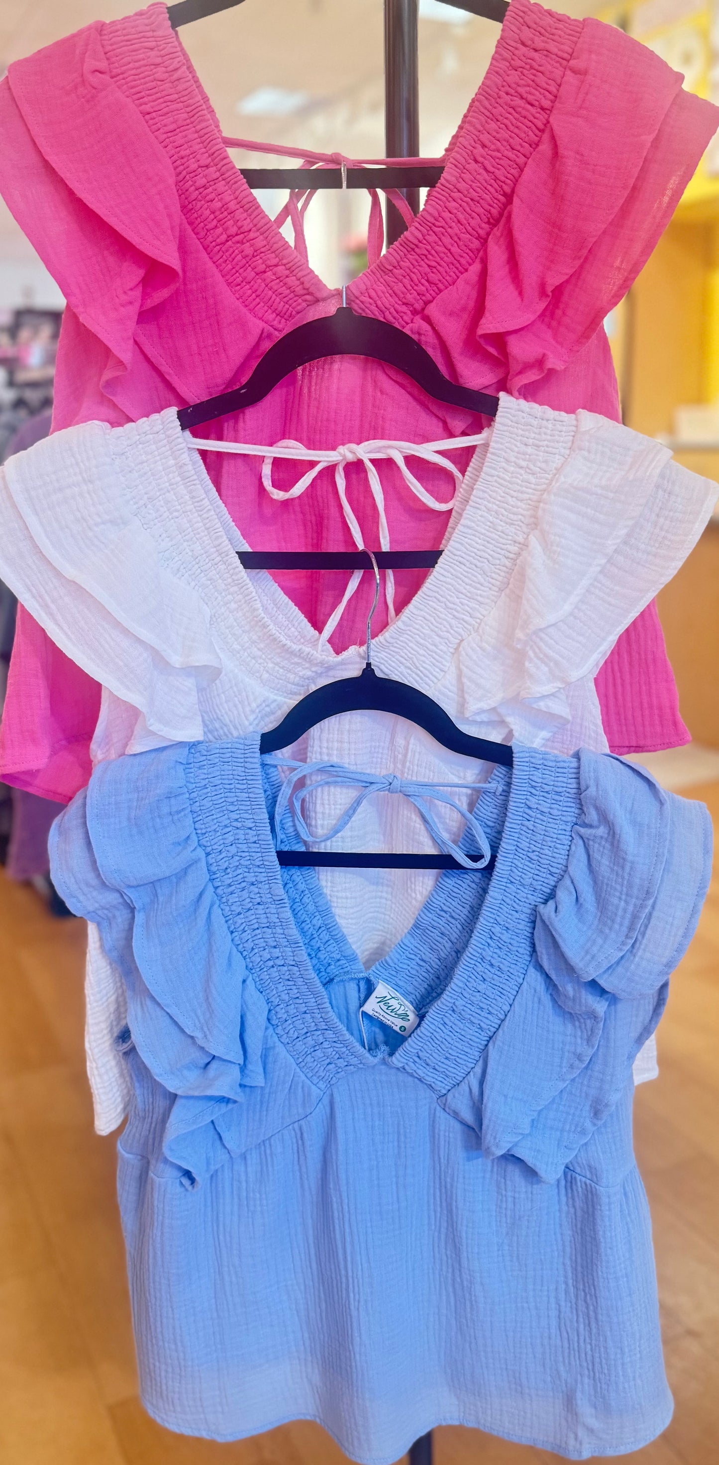 Sweet Meadow Smocked Top