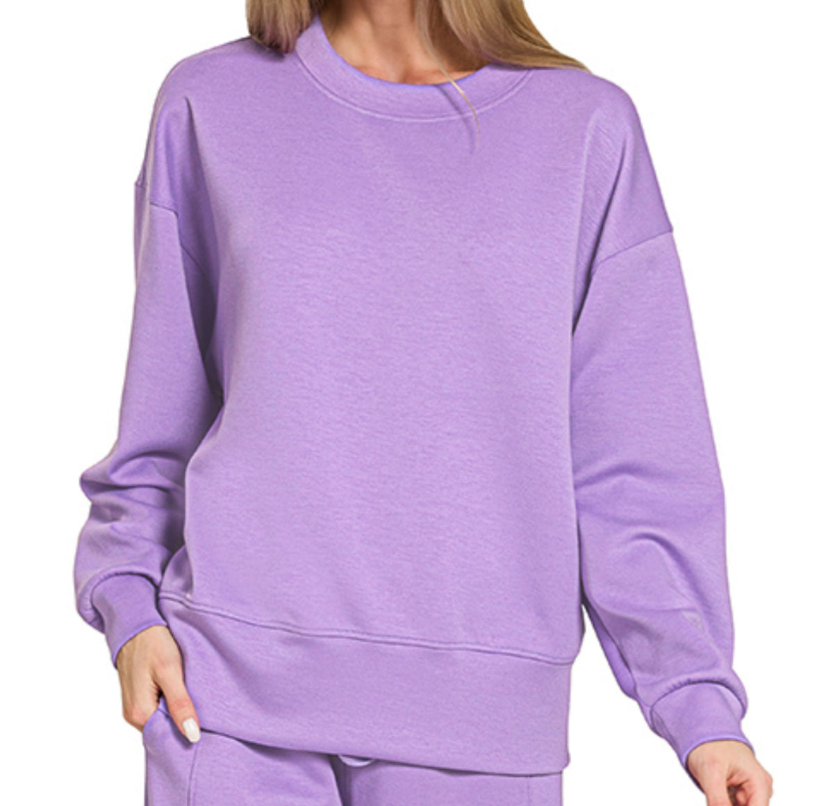 Sacred Luxe Scuba Pullover